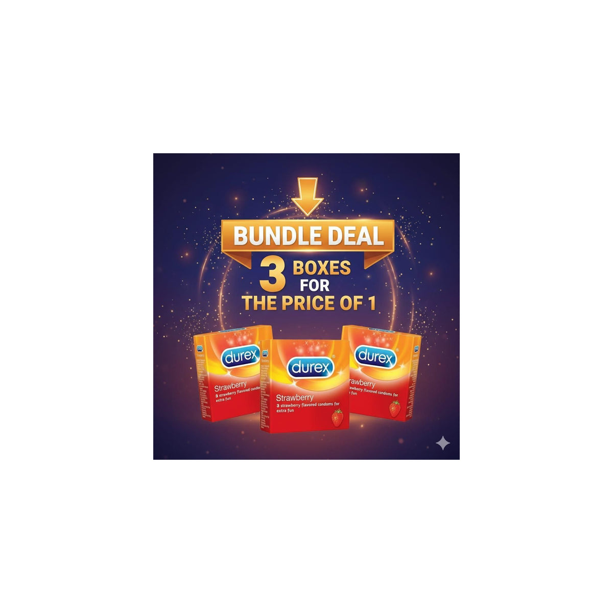 Durex Strawberry 3CON