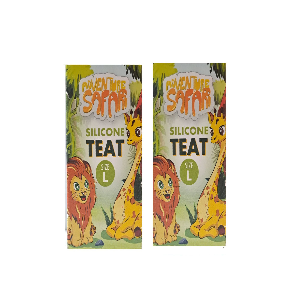 Safari Baby Silicone Teat Above + 6 M