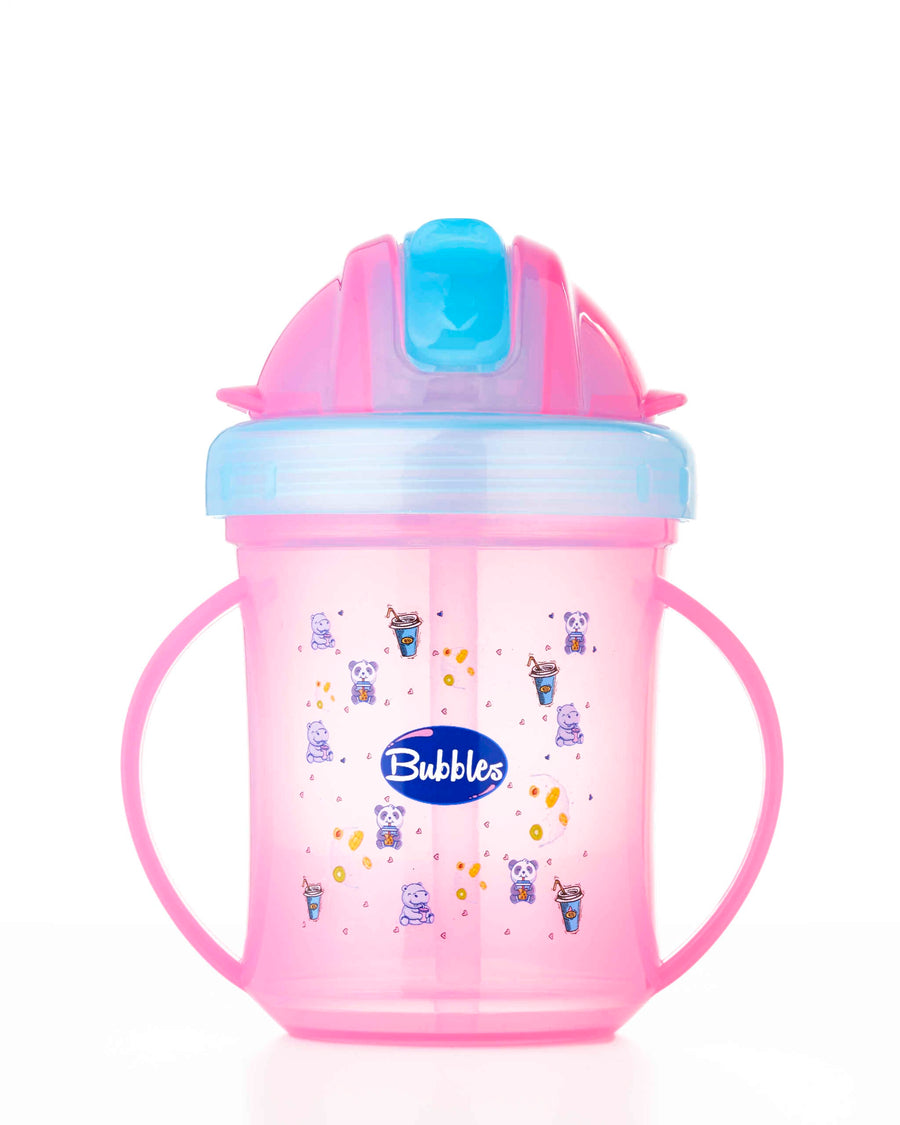 Bubbles Cup with Straw