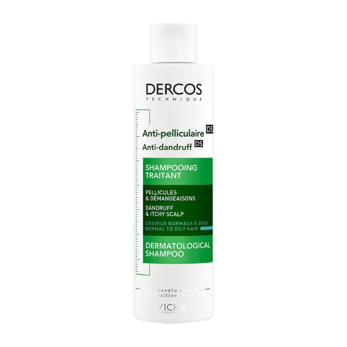 Vichy Dercos Anti-Dandruff Shampoo for Normal to Oily Hair 200 ml