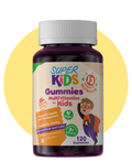 Superkids 120 Gummies Chewable Multivitamins