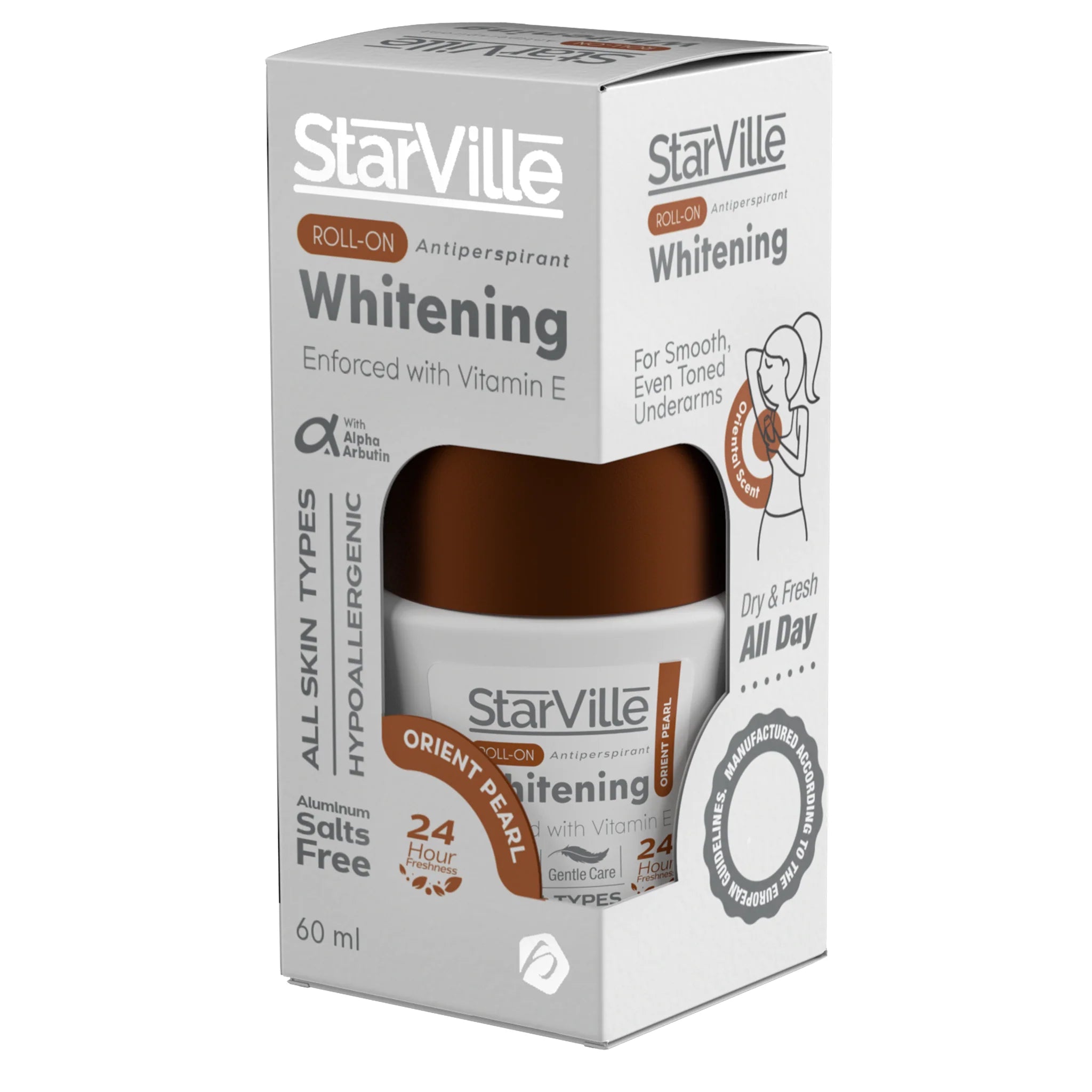Starville Whitening Roll-On Deodorant