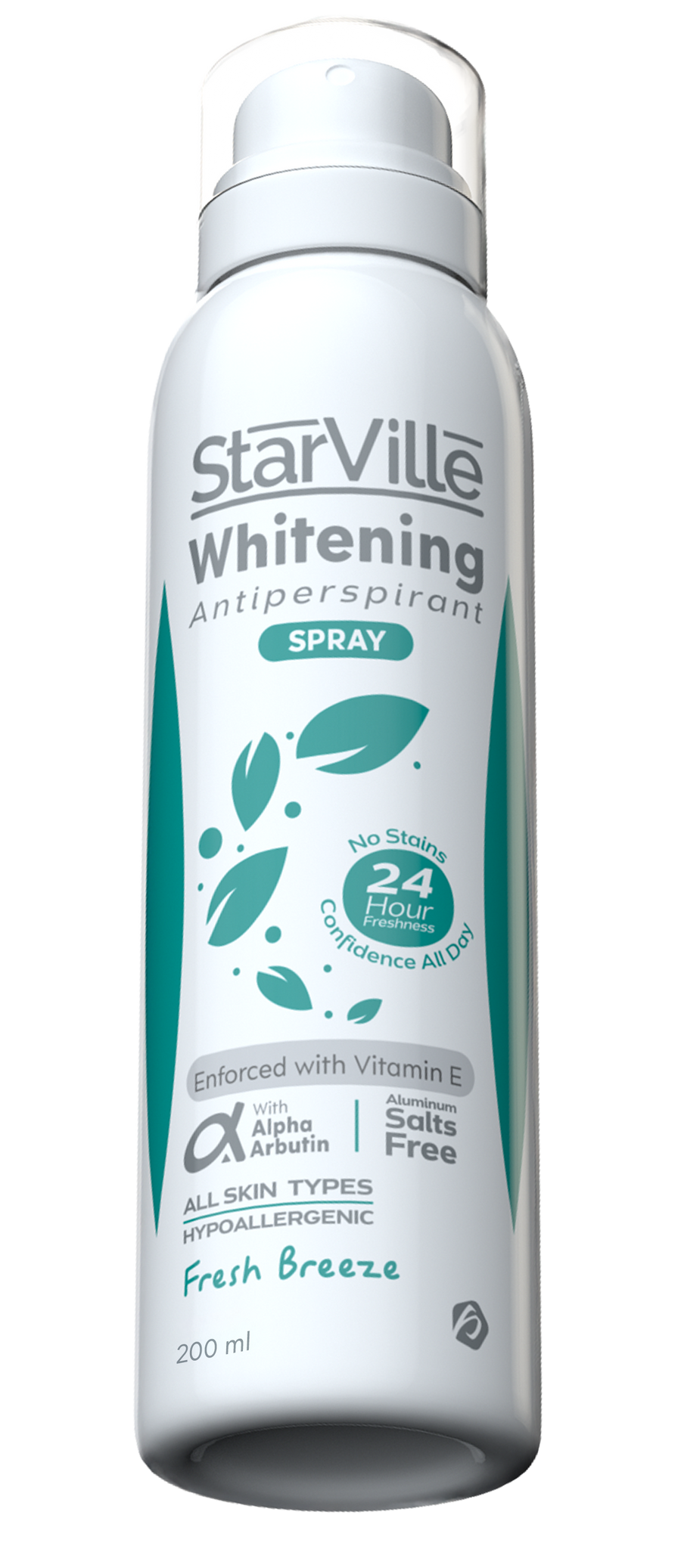 Starville Whitening Antiperspirant Spray 200 ml