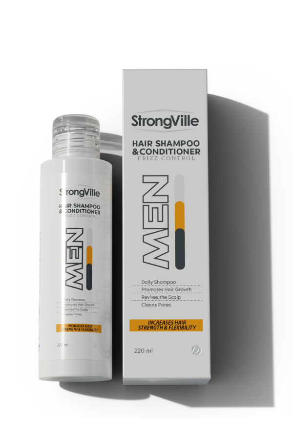 Strongville Hair Shampoo + Conditioner for Men 220 ml