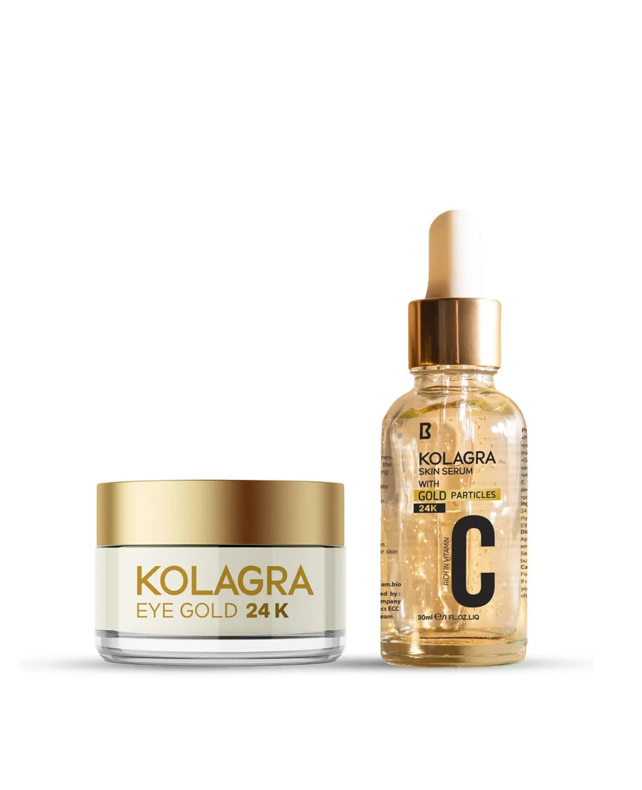Kolagra Gold Serum 24K + Kolagra Eye Gold Gel