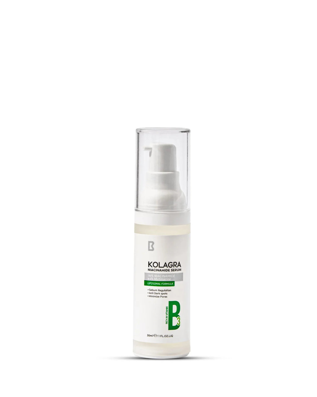 Kolagra Niacinamide Serum + Oily Skin Cleanser